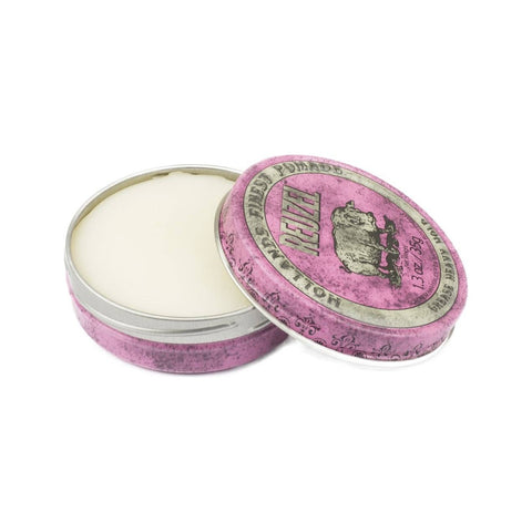 Reuzel Pink Pomade Grease | Vahva pito & Keskivahva kiilto