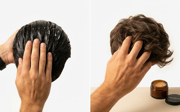 Natuurlijke styling zonder dat haar hard wordt