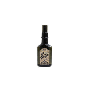 BROSH Base Spray, tummanvihreän lasipullon etukuvakulma valkoisella taustalla