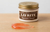Layrite Superhold Pomade - lähikuva koostumuksesta
