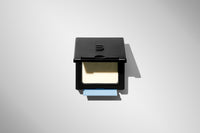 Blumaan Wax Fiber - open pot van bovenaf met cremekleurige inhoud en blauw label