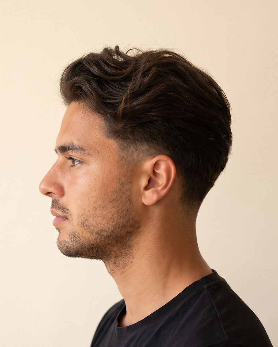 Blowout taper: sivulta