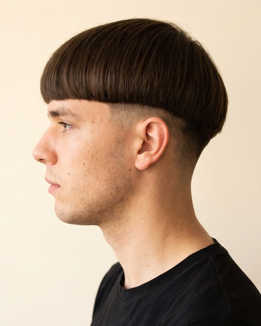 Bowl cut: sivulta