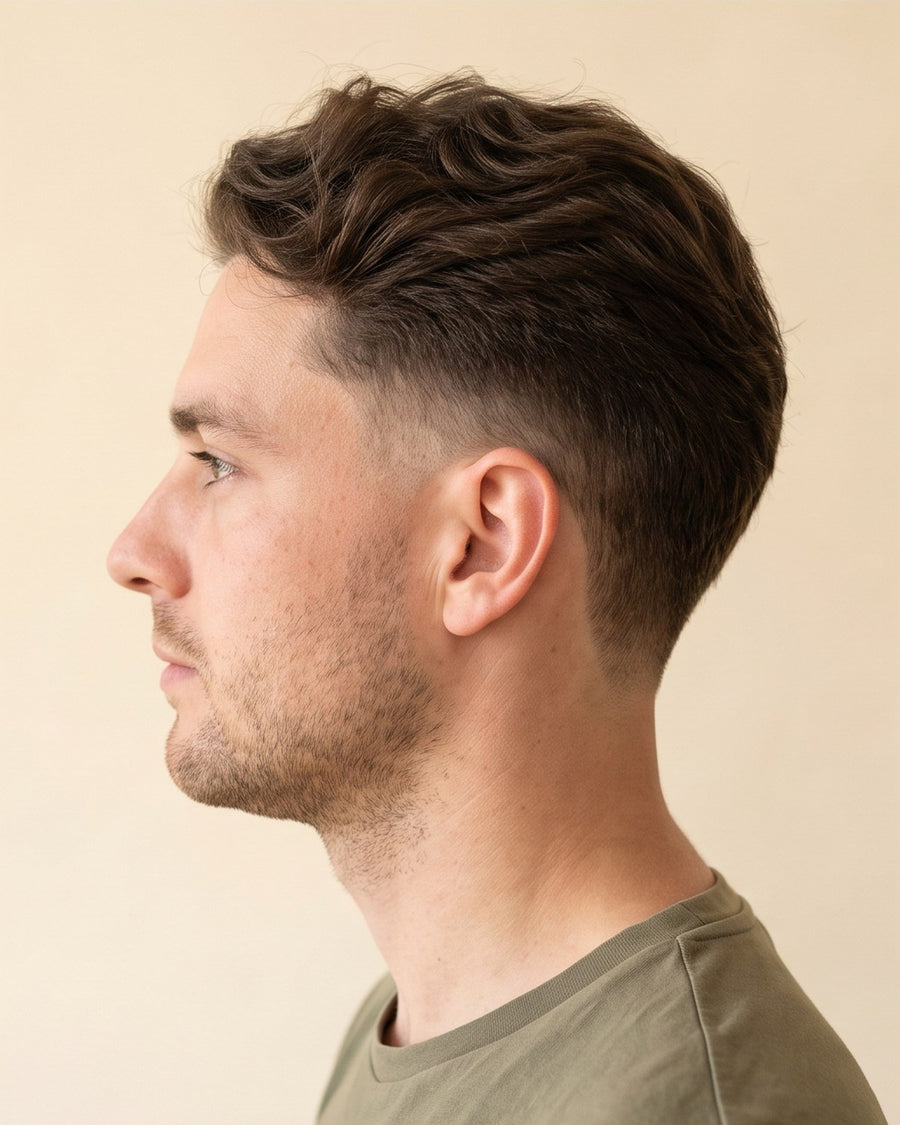 Drop fade: sivulta
