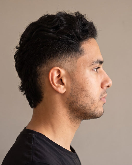 Burst fade, Sivulta