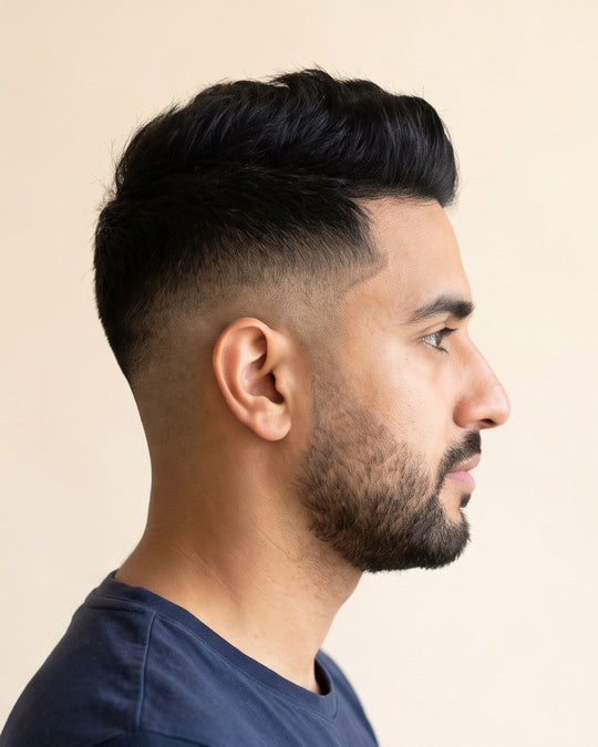Mid fade, Sivulta