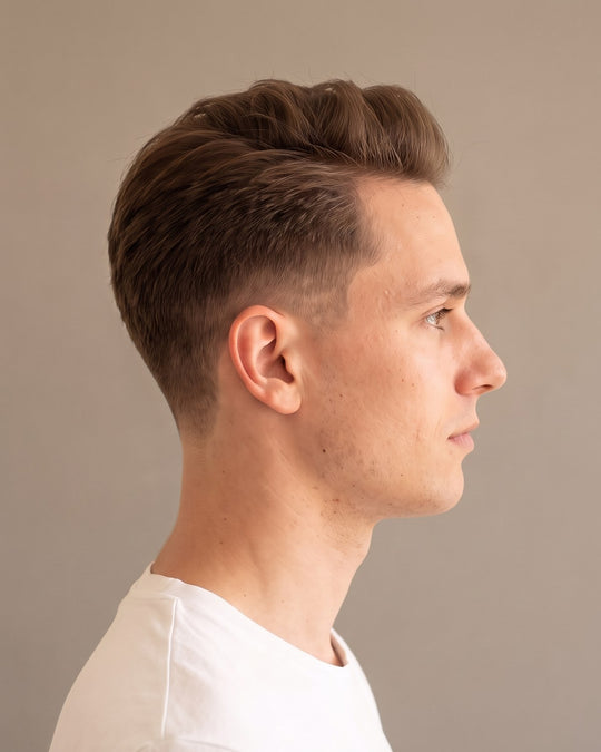 Taper fade, Sivulta
