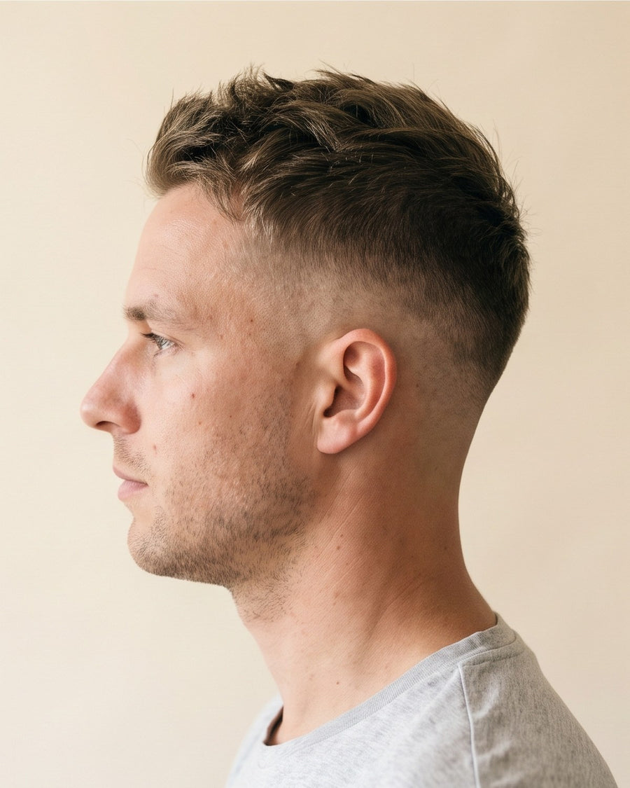 Low fade: sivulta