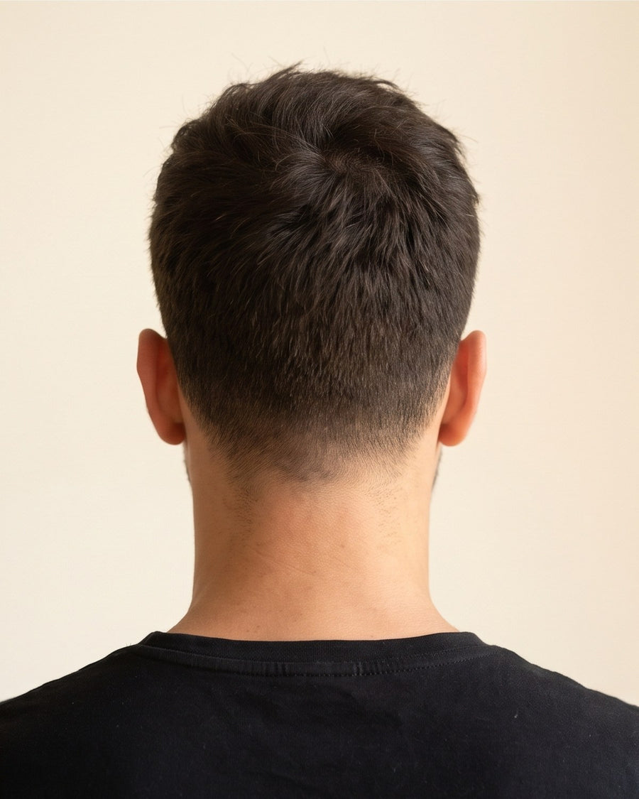 Low taper fade: takaa