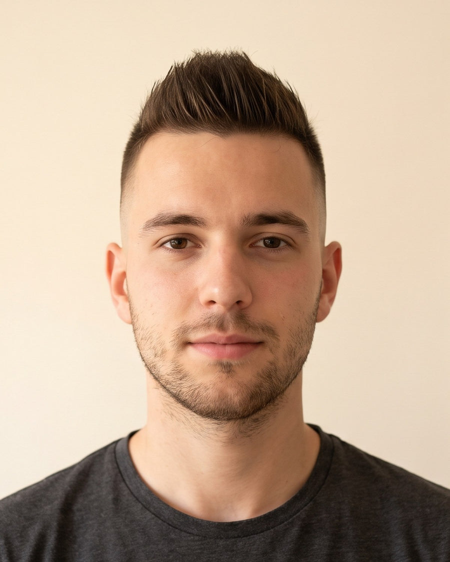 Mohawk: edestä