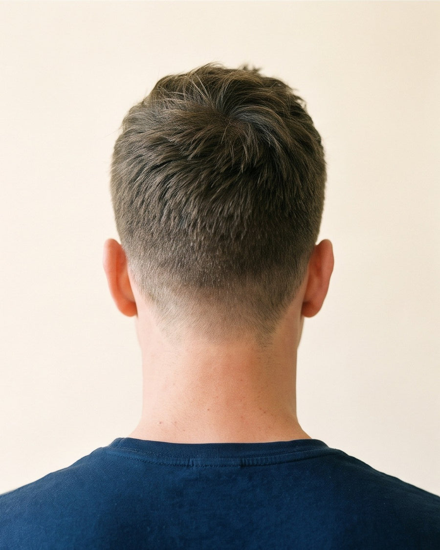 Quiff: takaa