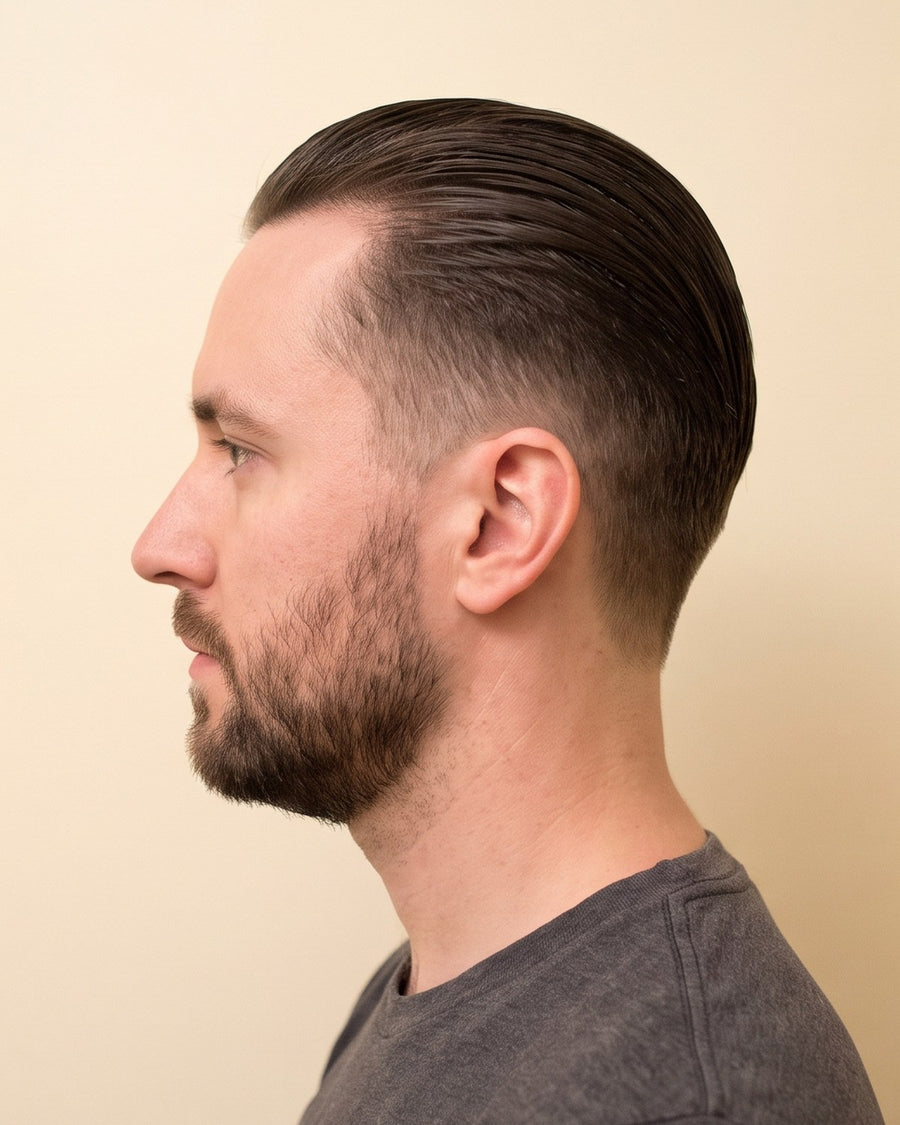 Slick back: sivulta