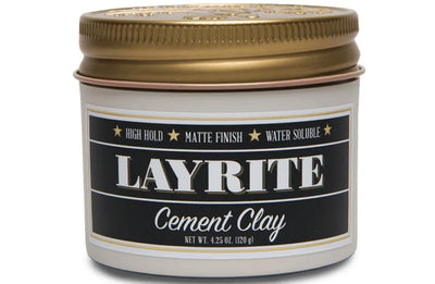 Layrite Cement Clay | Erittäin vahva pito & mattapinta