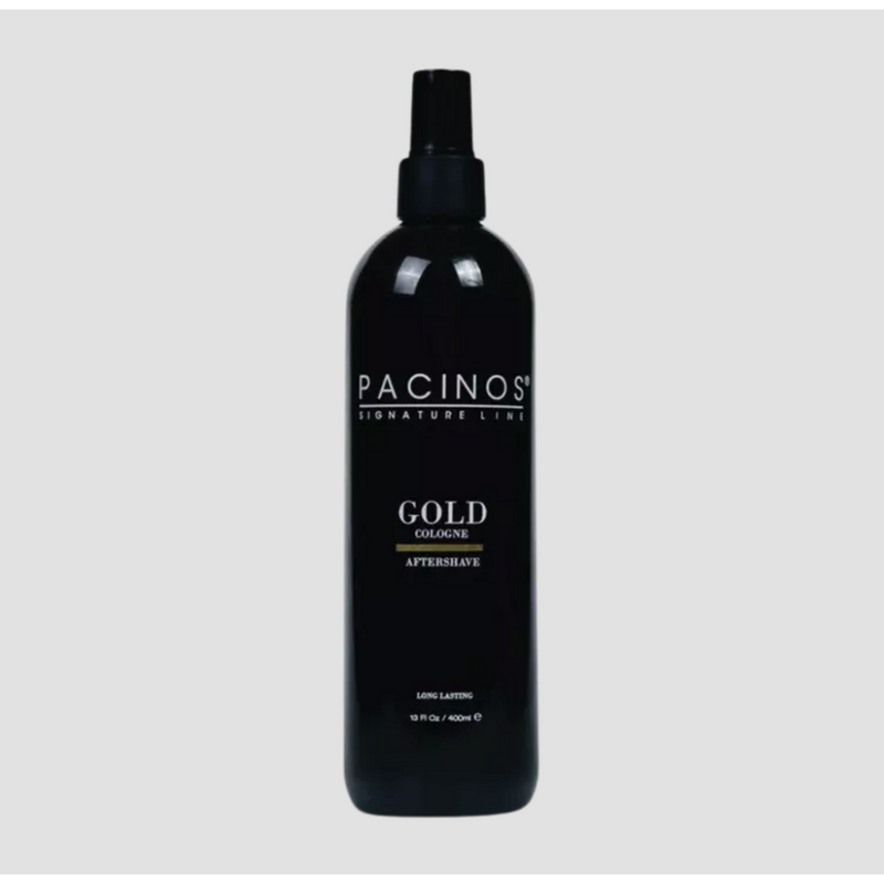 Pacinos Gold Cologne 400 ml spray, frisse citrus- en warme kruidige herengeur