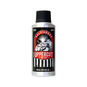Uppercut Salt Spray, hopeinen suihkepullo 150 ml nyrkkeilijälogolla