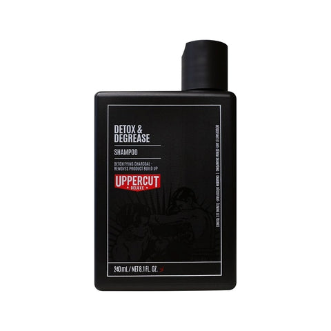 Uppercut Detox & Degrease Shampoo 240 ml - fles, vooraanzicht